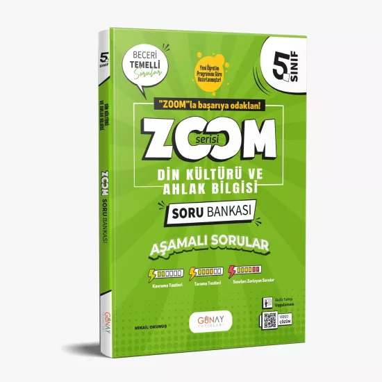 5. Sınıf Zoom Serisi Din Kültürü Soru Bankası Günay Yayınları