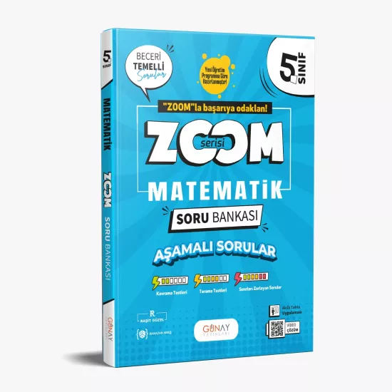 5. Sınıf Zoom Serisi Matematik Soru Bankası Günay Yayınları