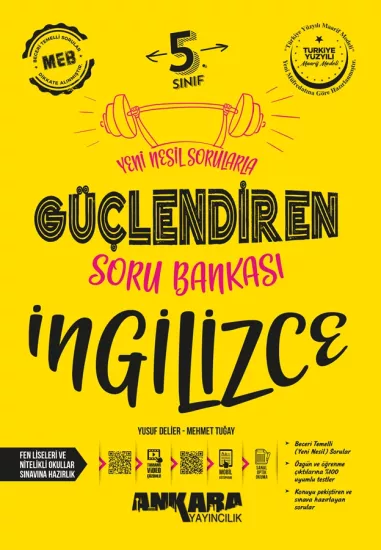 5. Sınıf İngilizce Güçlendiren Soru Bankası Ankara Yayıncılık