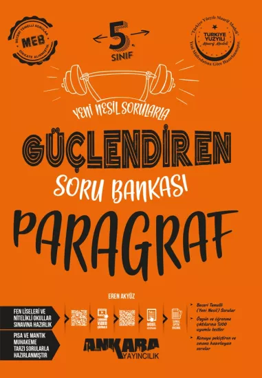 5. Sınıf Paragraf Güçlendiren Soru Bankası Ankara Yayıncılık