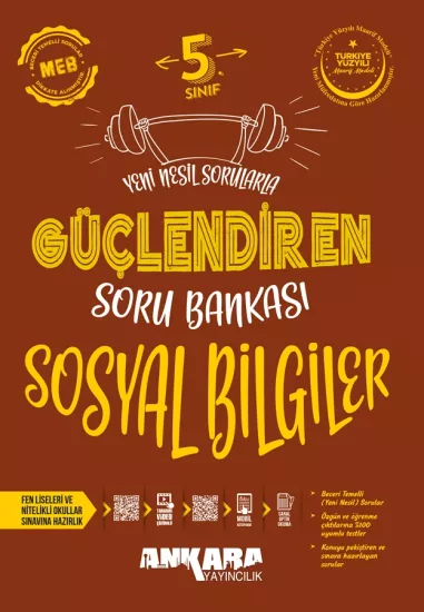 5. Sınıf Sosyal Bilgiler Güçlendiren Soru Bankası Ankara Yayıncılık
