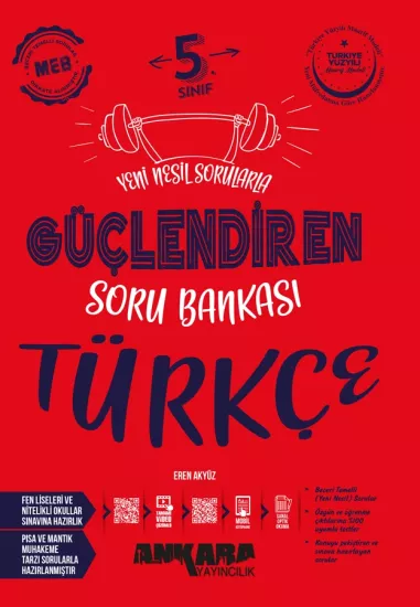 5. Sınıf Türkçe Güçlendiren Soru Bankası Ankara Yayıncılık