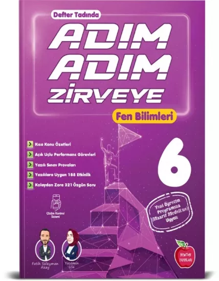 6. Sınıf Adım Adım Fen Bilimleri Soru Bankası Newton Yayınları