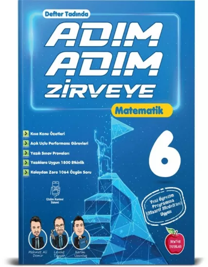 6. Sınıf Adım Adım Matematik Soru Bankası Newton Yayınları