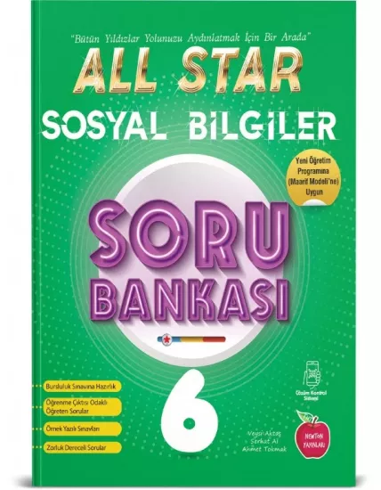 6. Sınıf All Star Sosyal Bilgiler Soru Bankası Newton Yayınları