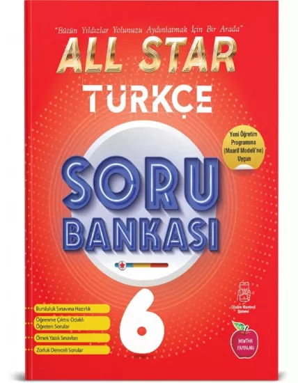 6. Sınıf All Star Türkçe Soru Bankası Newton Yayınları