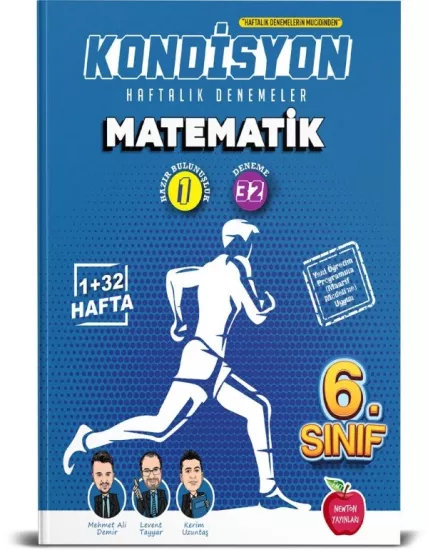 6. Sınıf Kondisyon Matematik Denemeleri Newton Yayınları