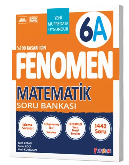 6. Sınıf Matematik Soru Bankası (A) Fenomen Yayınları