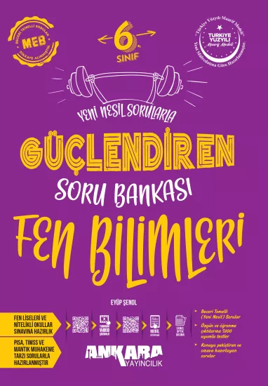 6. Sınıf Güçlendiren Fen Bilimleri Soru Bankası Ankara Yayıncılık
