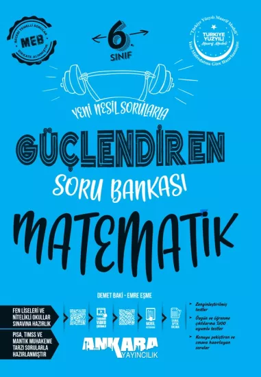 6. Sınıf Güçlendiren Matematik Soru Bankası Ankara Yayıncılık
