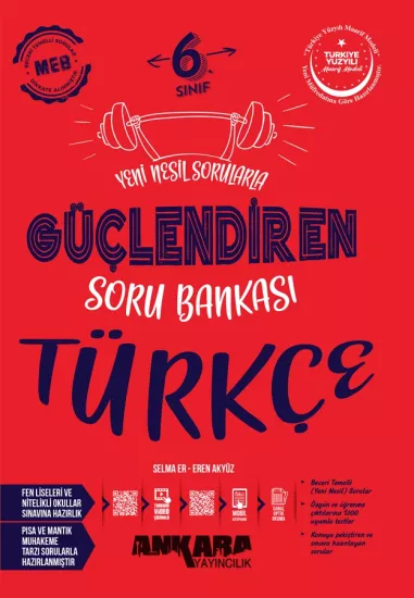 6. Sınıf Güçlendiren Türkçe Soru Bankası Ankara Yayıncılık