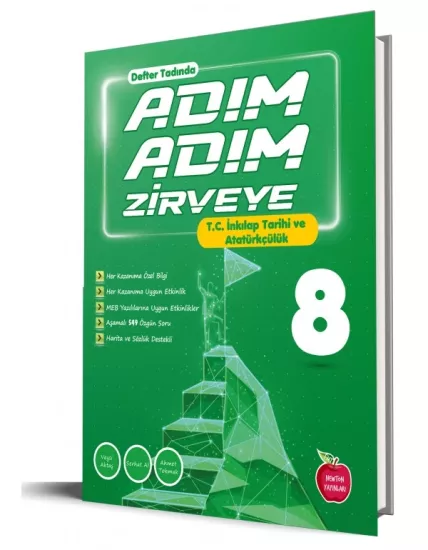 8. Sınıf Adım Adım İnkılap Tarihi Soru Bankası Newton Yayınları