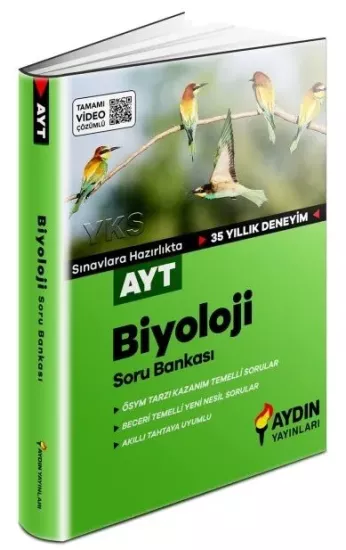 AYT Biyoloji Soru Bankası Aydın Yayınları
