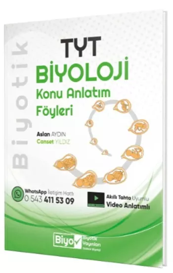 TYT Biyoloji Konu Anlatım Föyleri Biyotik Yayınları - Hemen Satın Al