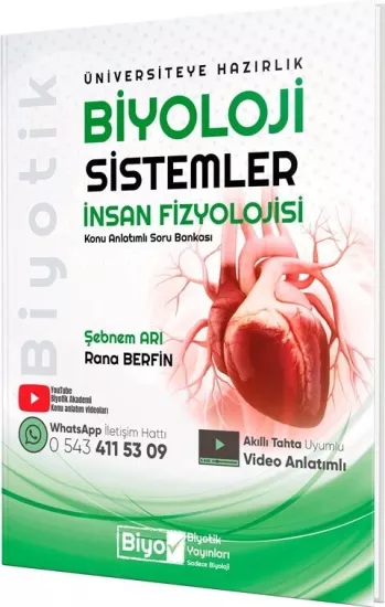 Biyoloji Sistemler İnsan Fizyolojisi Biyotik Yayınları - Hemen Satın Al
