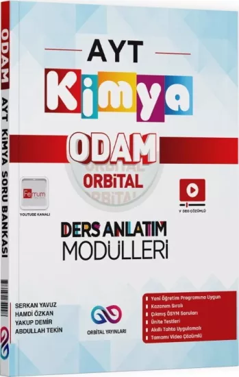 AYT Kimya Ders Anlatım Modülleri Orbital Yayınları - Hemen Satın Al