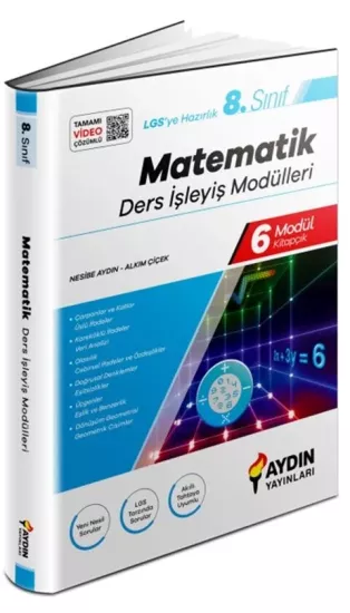 8. Sınıf Matematik Ders İşleyiş Modülleri Aydın Yayınları