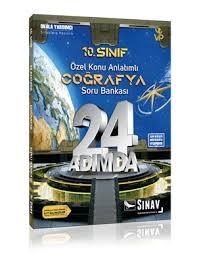 10. Sınıf Sınav Yayınları Coğrafya 24 Adımda Konu Anlatımlı Soru Bankası