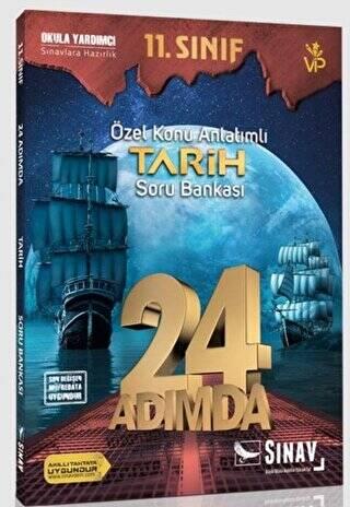 Sınav Dergisi Yayınları 11. Sınıf Tarih 24 Adımda Konu Anlatımlı Soru Bankası Sınav Dergisi