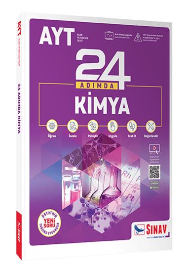 Sınav Yks AYT Kimya 24 Adımda Konu Anlatımlı Soru Bankası