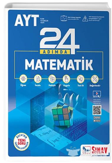 Sınav Yks AYT Matematik 24 Adımda Konu Anlatımlı Soru Bankası