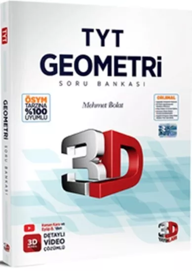 TYT 3D Geometri Soru Bankası 3D Yayınları