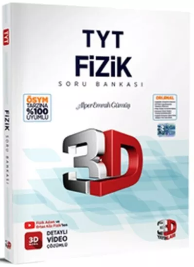 TYT 3D Fizik Soru Bankası 3D Yayınları