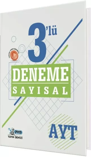 AYT Sayısal 3 lü Pro Deneme Yayın Denizi Yayınları