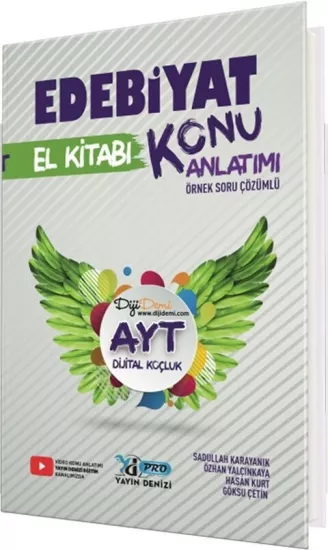 AYT Edebiyat Pro Konu Anlatımı El Kitabı Yayın Denizi Yayınları