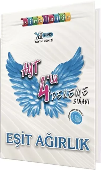 Yayın Denizi AYT Eşit Ağırlık 4 lü Pro Deneme Yayın Denizi Yayınları - Hemen Satın Al