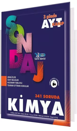 Yayın Denizi AYT Kimya Pro 341 Soruda Sondaj Kamp Yayın Denizi Yayınları - Hemen Satın Al