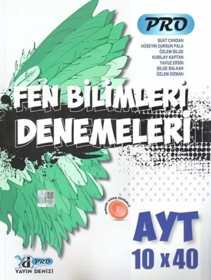 Yayın Denizi AYT Fen Bilimleri Pro 10 x 40 Denemeleri Yayın Denizi Yayınları - Hemen Satın Al