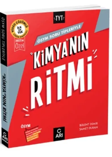 TYT Hazırlık Kimyanın Ritmi Arı Yayıncılık