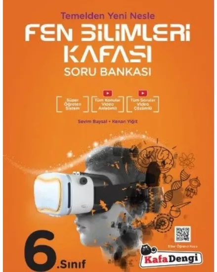6.Sınıf Fen Bilimleri Kafası Soru Bankası Kafadengi Yayınları