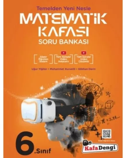 6.Sınıf Matematik Kafası Soru Bankası Kafadengi Yayınları