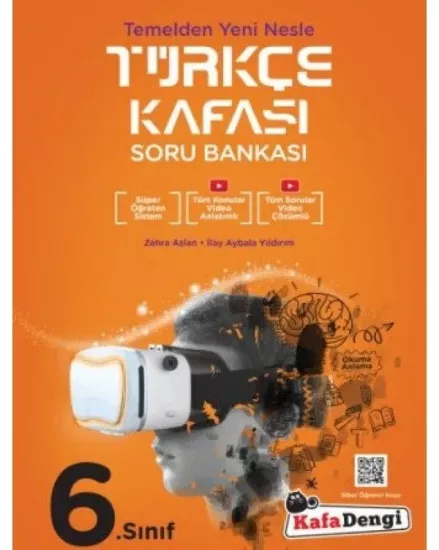 6.Sınıf Türkçe Kafası Soru Bankası Kafadengi Yayınları