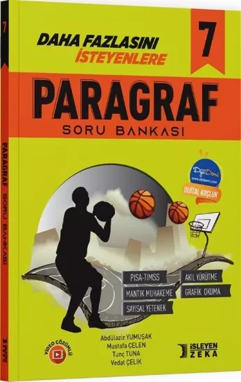 İşleyen Zeka 7. Sınıf Paragraf Soru Bankası İşleyen Zeka Yayınları - Hemen Satın Al