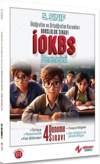 İşleyen Zeka 5. Sınıf İOKBS 4 lü Deneme İşleyen Zeka Yayınları - Hemen Satın Al