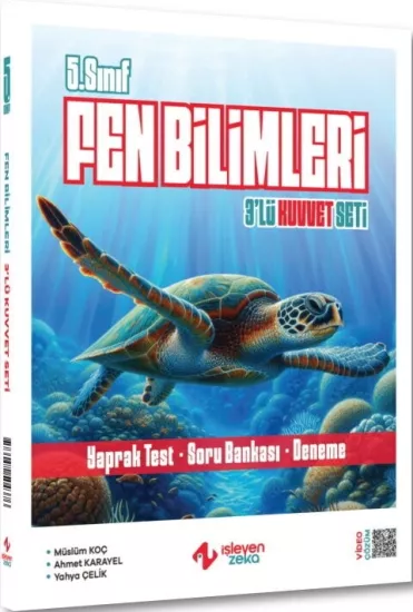 İşleyen Zeka 5. Sınıf Fen Bilimleri 3 lü Kuvvet Seti İşleyen Zeka Yayınları - Hemen Satın Al