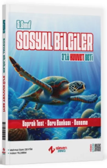 İşleyen Zeka 5. Sınıf Sosyal Bilgiler 3 lü Kuvvet Serisi Seti İşleyen Zeka Yayınları - Hemen Satın Al
