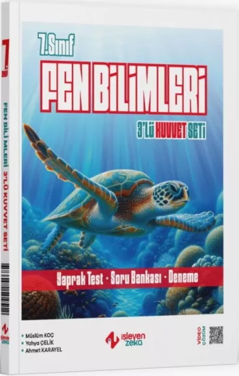 İşleyen Zeka 7. Sınıf Fen Bilimleri 3 lü Kuvvet Serisi Seti İşleyen Zeka Yayınları - Hemen Satın Al