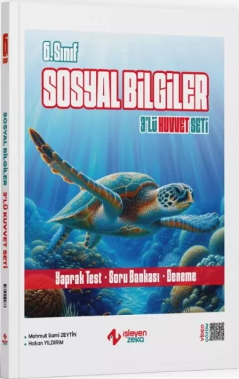 İşleyen Zeka 6. Sınıf Sosyal Bilgiler 3 lü Kuvvet Serisi Seti İşleyen Zeka Yayınları - Hemen Satın Al