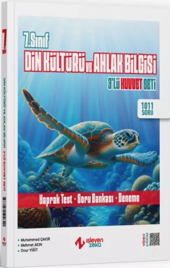 İşleyen Zeka 7. Sınıf Din Kültürü ve Ahlak Bilgisi 3 lü Kuvvet Serisi Seti İşleyen Zeka Yayınları - Hemen Satın Al