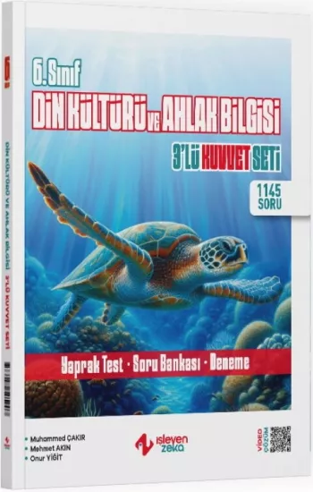 İşleyen Zeka 6. Sınıf Din Kültürü ve Ahlak Bilgisi 3 lü Kuvvet Serisi Seti İşleyen Zeka Yayınları - Hemen Satın Al