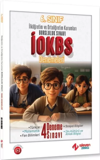 İşleyen Zeka 6. Sınıf İOKBS 4 lü Deneme İşleyen Zeka Yayınları - Hemen Satın Al