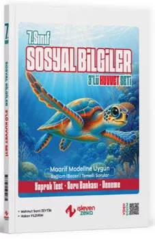 7. Sınıf Sosyal Bilgiler 3 lü Kuvvet Serisi Seti İşleyen Zeka Yayınları - Hemen Satın Al