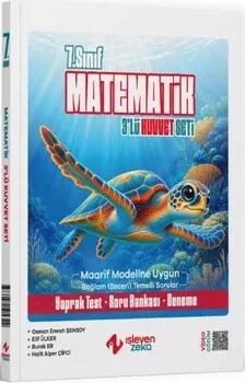 7. Sınıf Matematik Maarif 3 lü Kuvvet Serisi Seti İşleyen Zeka Yayınları - Hemen Satın Al