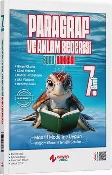 7. Sınıf Paragraf ve Anlam Becerisi Maarif Soru Bankası İşleyen Zeka Yayınları - Hemen Satın Al