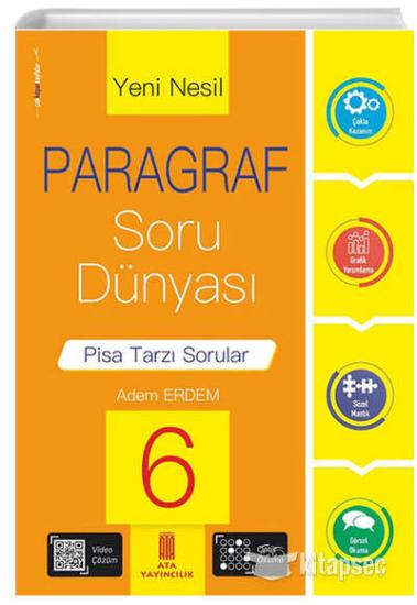 6. Sınıf Ata Yayıncılık Paragraf Yeni Nesil Soru Dünyası