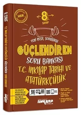 8. Sınıf Güçlendiren İnkılap Tarihi Soru Bankası Ankara Yayıncılık
